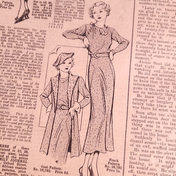 The Family Journal. 1936. Antique reading journal. - Picture 3 of 16